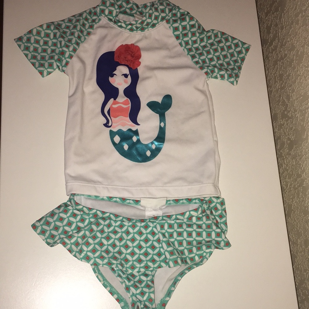 Two piece bathing suit